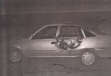 В Туркестанской области задержали подозреваемого в угоне и в поджоге автомашины