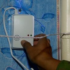 В домах жителей Ленгера устанавливают газосигнализаторы