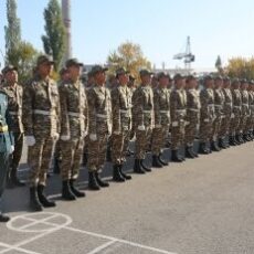 Военнослужащие осеннего призыва 2018 года завершили службу в частях на юге Казахстана