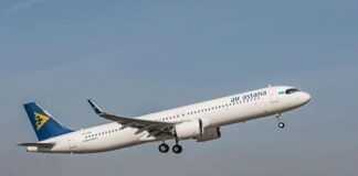 За отказ регистрировать ребенка мать ударила по лицу сотрудницу «Эйр Астаны» в Шымкенте самолет Аир Астана