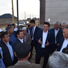 В Шымкенте в мкр «Туран» проблемы будут решать поэтапно