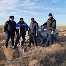 Иностранцы прошагали пешком 75 км, когда заблудились в Созакском районе