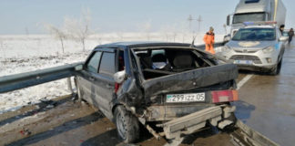 ДТП с участием семи машин произошло в Туркестанской области