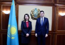 Анар Жаилганова и Алексей Комиссаров обсудили перспективы Президентского молодежного кадрового резерва