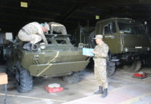 Военные юга перешли на зимний режим эксплуатации