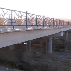 В Шымкенте строительство моста через Бадам завершено раньше срока