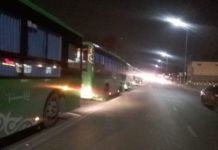 Транспортный коллапс: В Шымкенте по улице Кожанова образовалась многокилометровая пробка