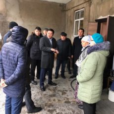 Аким Шымкента взял на контроль подтопление дворов
