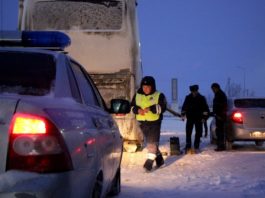 Полицейские спасли 37 пассажиров автобуса Москва-Шымкент