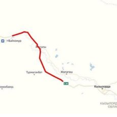 В связи с погодными условиями на автодороге «Самара-Шымкент» ограничено движение для всех видов транспорта закрыта трасса