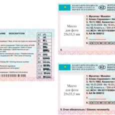 Права и техпаспорт нового образца в Казахстане начнут выдавать с 1 марта