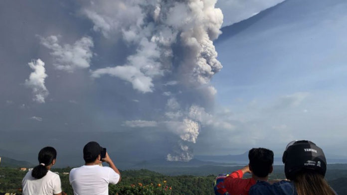 вулкан на Филиппинах