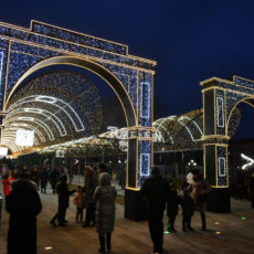 В Туркестане открылся после реконструкции парк Победы