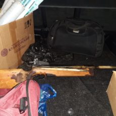 Полицейские Шымкента обнаружили ружье в багажнике внедорожника