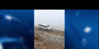 Смертельное ДТП: Hyundai Starex опрокинулся на трассе Шардара-Келес