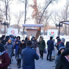 Уголок поэзии открылся в Шымкенте