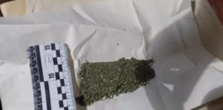 В Ордабасинском районе у семейного дебошира нашли наркотики марихуана