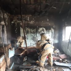 В Шымкенте на Кайнарбулаке при пожаре погиб мужчина