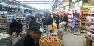 Министр об ажиотаже: В любом супермаркете можно сделать такое фото