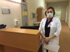 Врач-эпидемиолог Городской клинической больницы №7 Алматы Салтанат Умбеталиева