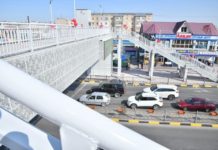 В Шымкенте на надземном переходе Жана Шахар лифт проработал всего один день