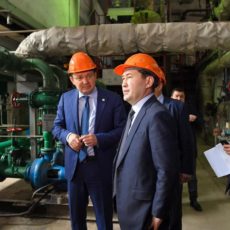 Аким Шымкента проверил работу шымкентских котельных