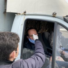 На въезде в Шымкент образовались километровые пробки: Блокпосты работают в усиленном режиме