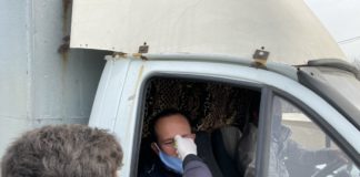 На въезде в Шымкент образовались километровые пробки: Блокпосты работают в усиленном режиме