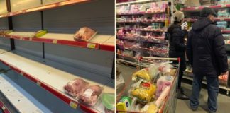 Фото пустых прилавков алматинских магазинов появились в Сети пустые полки в магазине