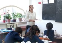 Ученики из Толебийского аула Жыланбузган вернулись в школу, у которой «крышу» снесло