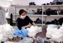 Одна медицинская маска в Шымкенте шьется за 3 минуты