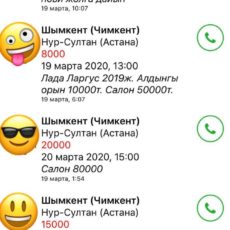 Частные извозчики предлагают за 80000 довезти из Шымкента до Нур-Султана
