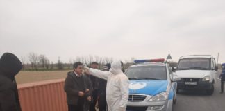 Места дислокации 12 специальных блок-постов на въезде-выезде из Шымкента