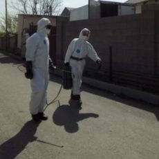 В Шымкенте продолжаются дезинфекцию всех домов населенного пункта «20 лет Независимости» Дезинфекция в микрорайоне "20 лет Независимости" закрытом на карантин