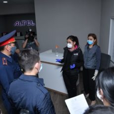 Не все кафе и магазины Шымкента соблюдают правила дезинфекции в условиях ЧП