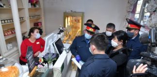 287 протоколов о нарушениях режима ЧП составлено в Шымкенте