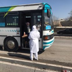 В Шымкенте 150 водителей автобусов накажут за объезд блокпостов