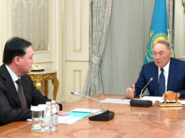 Мамин, Назарбаев