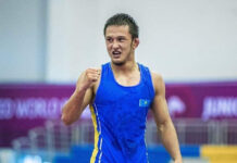 ЧРК по вольной борьбе: определился победитель в категории до 70 килограммов Сырбаз Талгат