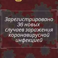 В стране подтверждены 3063 случая регистрации коронавируса коронавирус