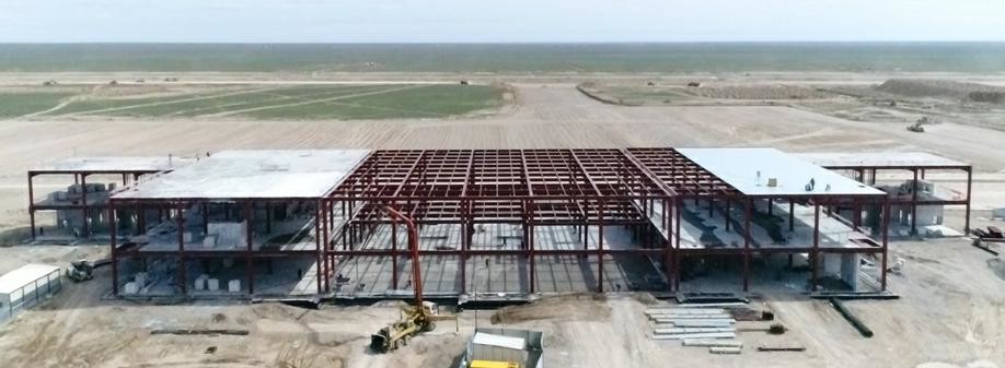 Строительство международного аэропорта в Туркестане