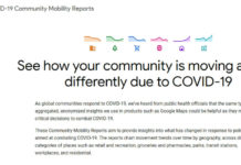 В период карантина Google сможет отслеживать передвижения казахстанцев Community Mobility Reports
