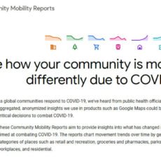 В период карантина Google сможет отслеживать передвижения казахстанцев Community Mobility Reports