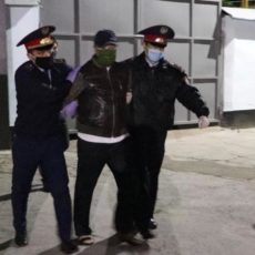 Находящемуся под арестом активисту Жанпеисову дали еще пять суток Руслан Жанпеисов арестован за нарушение режима ЧП