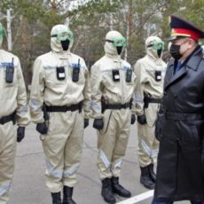 В МВД презентовали средства защиты от коронавирусной инфекции