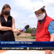 Стадион «Металлургов» начали восстанавливать в Шымкенте