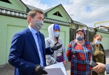 В микрорайон «Кайтпас-1» проведут освещение Мурат Айтенов