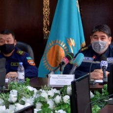 Карантин в Шымкенте повлиял на число пожаров Мадияр Жаксибаев и Бауыржан Избасаров