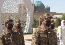 Замакима Туркестанской области Сакен Калкаманов приступил к несению военной службы Замакима Туркестанской области Сакен Калкаманов приступил к несению военной службы