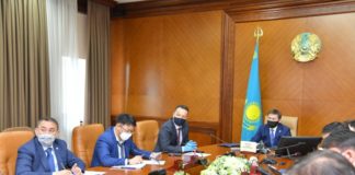 Аким города Мурат Айтенов провел заседание штаба